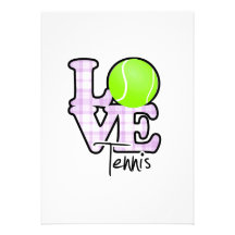 Love Tennis Invites