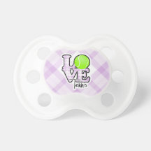 Love Tennis Pacifier