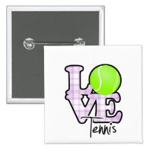 Love Tennis Pins