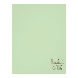 Camping Letterhead | Zazzle