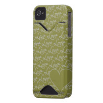Love Text iPhone 4 Case-Mate
