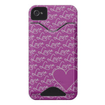 Love Text iPhone 4 Case-Mate