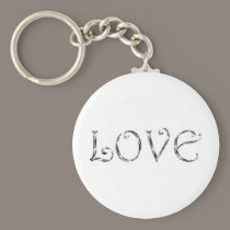 Love text keychains