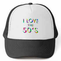Love the 50's mesh hat