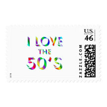 Love the 50's postage stamp