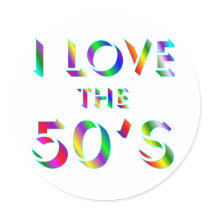 Love the 50's sticker