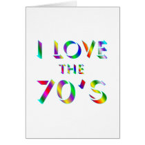 Love the 70's card