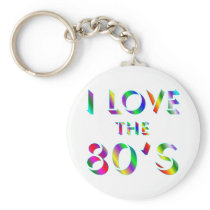 Love the 80's keychain