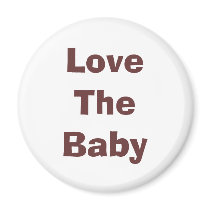 Love The Baby magnets by Penpen Love The Baby magnets