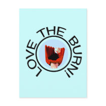 Love the Burn Baseball T-shirts and Gifts postcards by sport_shop Love the Burn Baseball T-shirts and Gifts postcards