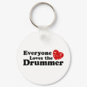 Love The Drummer keychains by magarmor Love The Drummer keychains