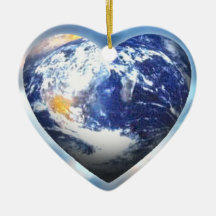love the earth christmas ornaments