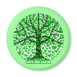 love the earth refrigerator magnet