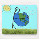 Love the earth mousepads by claire_bridges2006 Love the earth mousepads
