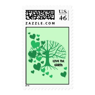 Love the Earth stamp