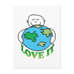 Love the Earth Tees and Gifts Postcard