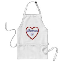 Love The Easter Bunny Apron