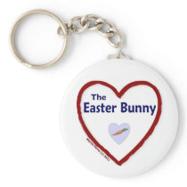 Love The Easter Bunny Keychains