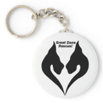 Love the Great Dane rescue! keychains