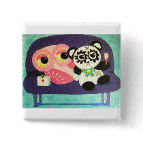 Love - The Greatest Healer buttons by udonchow Love - The Greatest Healer buttons