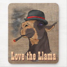 Love the Llama - Mousepad