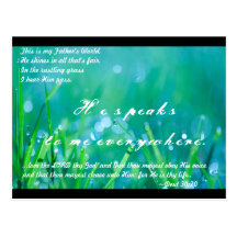...love the LORD thy God, and that thou mayest obe Post Cards