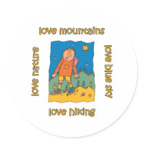 Love The Outdoors Sticker