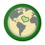 Love the Planet Earth Day Fridge Magnet