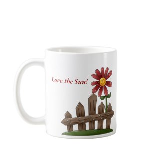 Love The Sun Gardening Mug