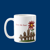 Love the Sun! Gardening Mug mugs
