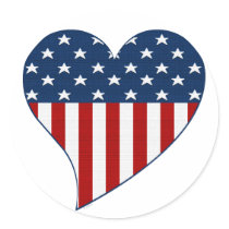 Love the USA stickers