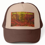LOVE THE WOODLANDS CAP TRUCKER HATS
