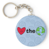 Love the World keychains