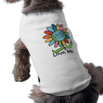 Love the World Love Blossom Dog Tee pet clothing