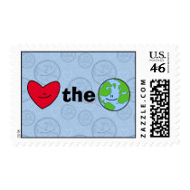 Love the World postage