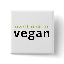 love think be pinback button