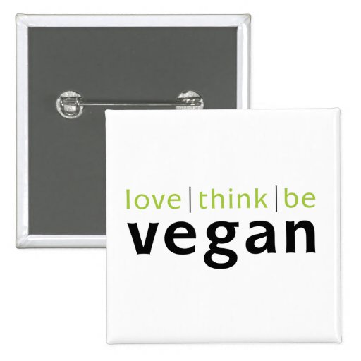 love think be pinback button
