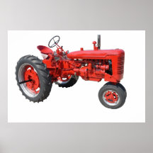 Love those old tractors poster
