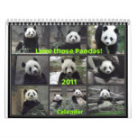 Love Those Pandas! 2011 Wall Calendar