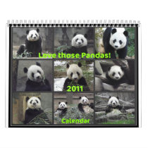 Love Those Pandas! 2011 Wall Calendar