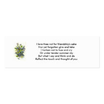 Love Thoughts - 1 business cards