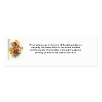 Love Thoughts - 4 business cards by pilgrim90020 Love Thoughts - 4 business cards