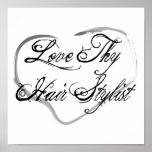 Love Thy Hair Stylist Print