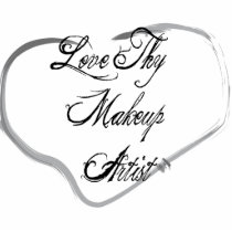 Love Thy Makeup Artist photo sculptures by crazygoodstuff Love Thy Makeup Artist photo sculptures