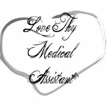 Love Thy Medical Assistant photo sculptures