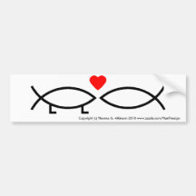 Love Thy Neighbor Bumper Sticker