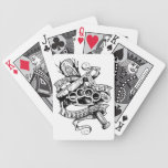 Love Thy Neighbor Tattoo Playing Cards