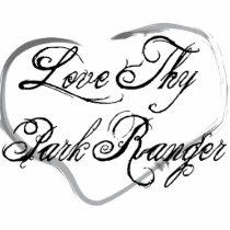 Love Thy Park Ranger photo sculptures by crazygoodstuff Love Thy Park Ranger photo sculptures