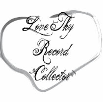 Love Thy Record Collector photo sculptures by crazygoodstuff Love Thy Record Collector photo sculptures