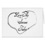 Love Thy Sauna Taker Greeting Cards